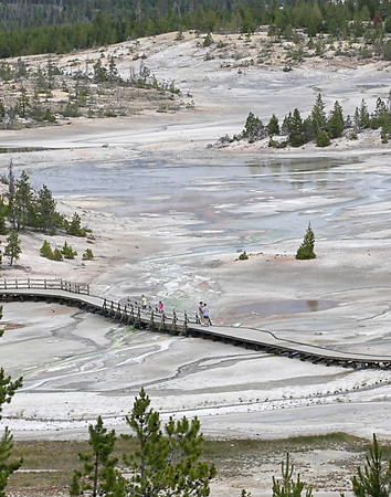 Z0R1650 Porcelain Basin, Yellowstone National Park, WY